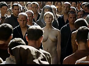 Lena Headey bares her bare figure in Game of Thrones